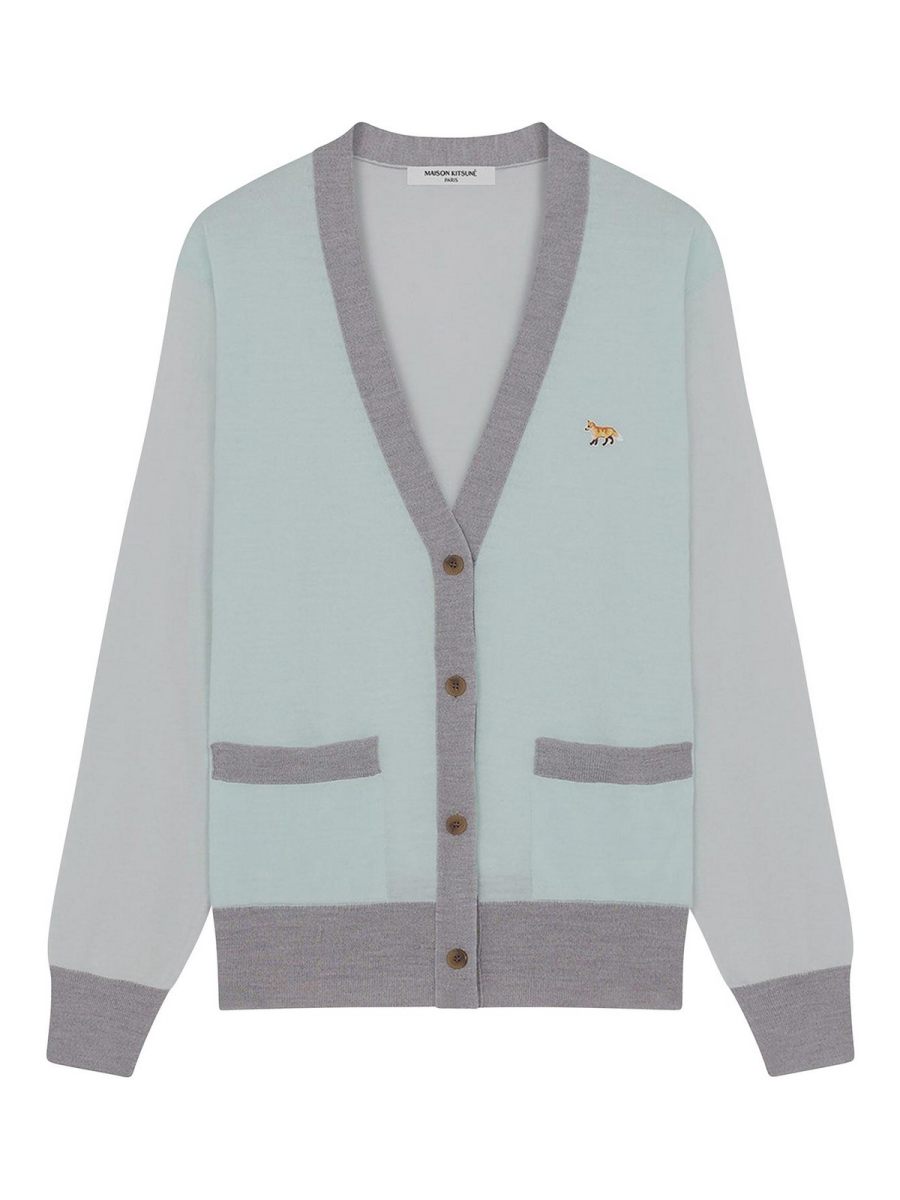 Maison Kitsuné Cardigan - Vert