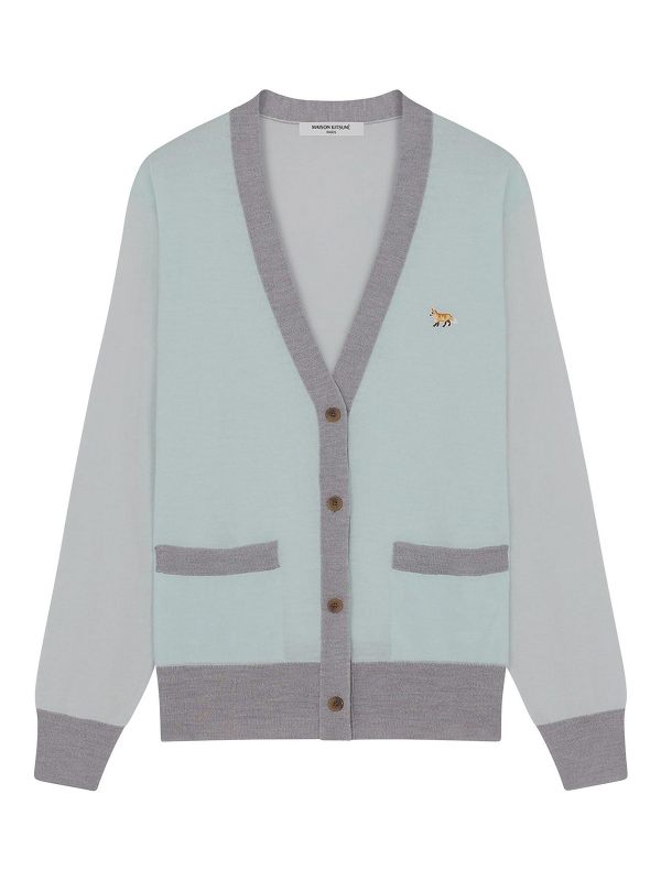 Maison Kitsuné Cardigan - Vert