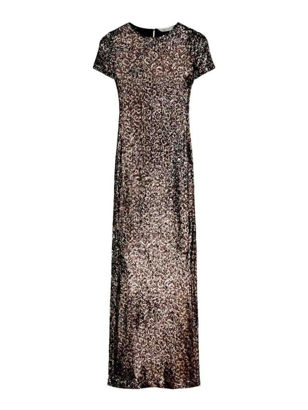 Palm Angels Maxi Robe - Marron