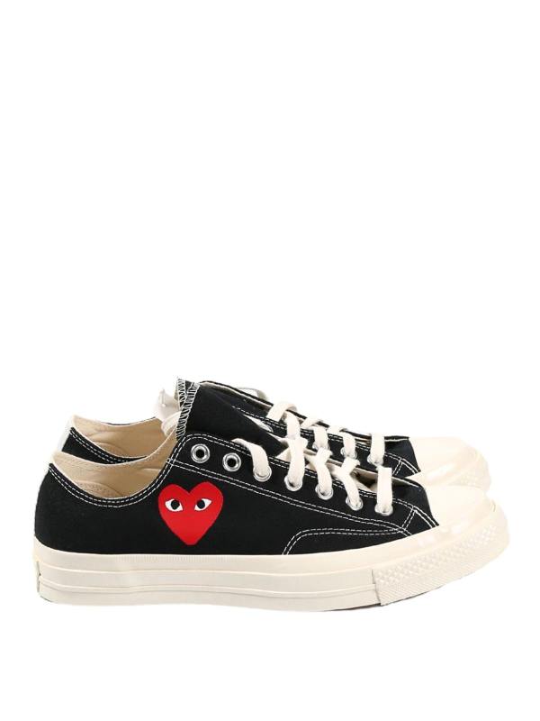 Comme Des Garcons Baskets - Noir