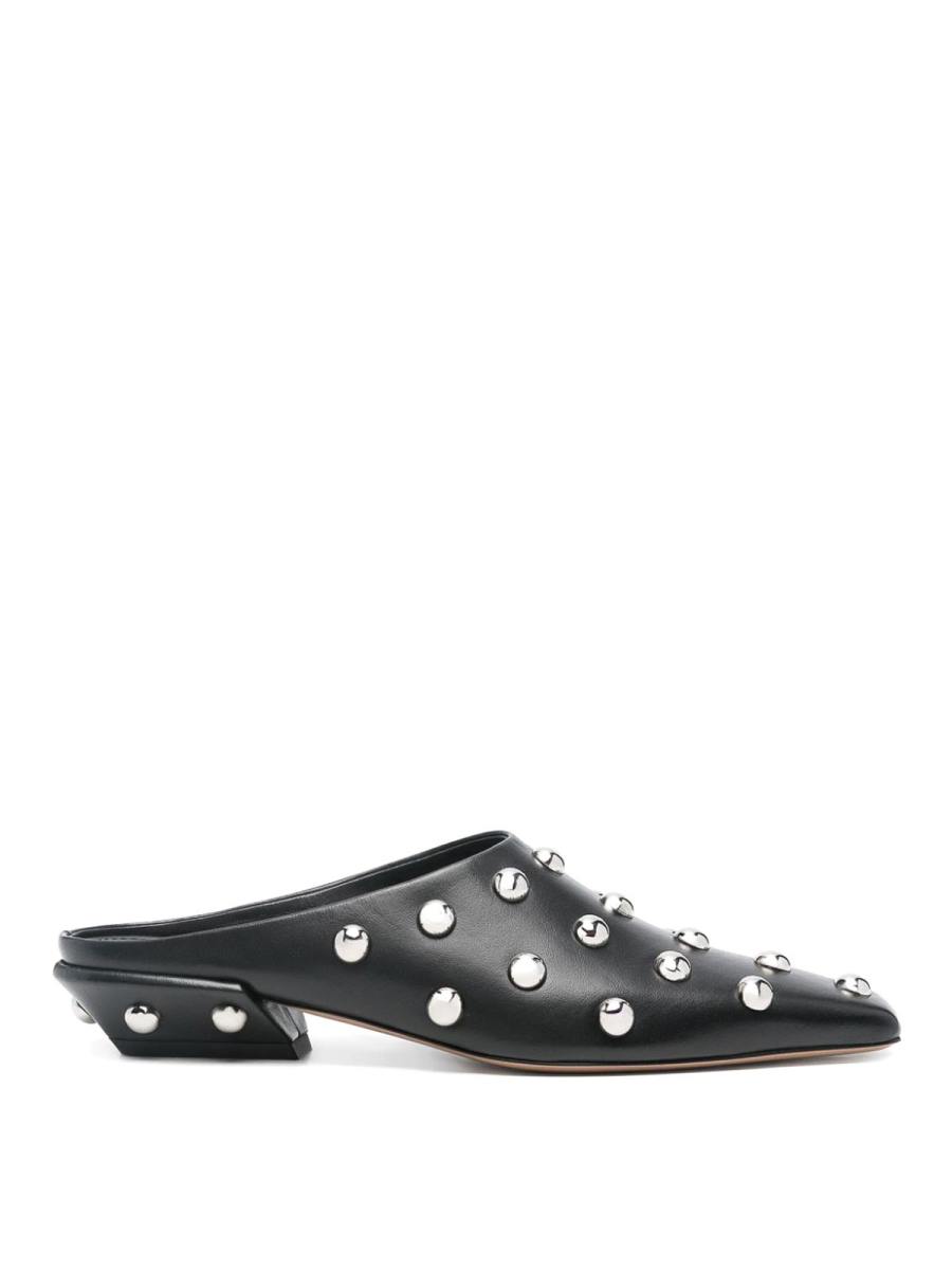 Paris Texas Mules - Noir