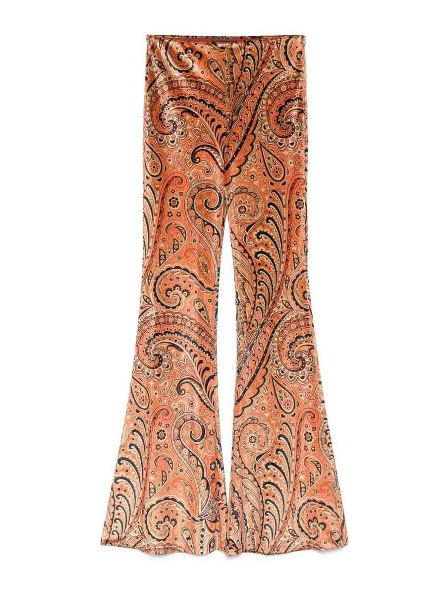 Etro Pantalons Décontractés - Orange