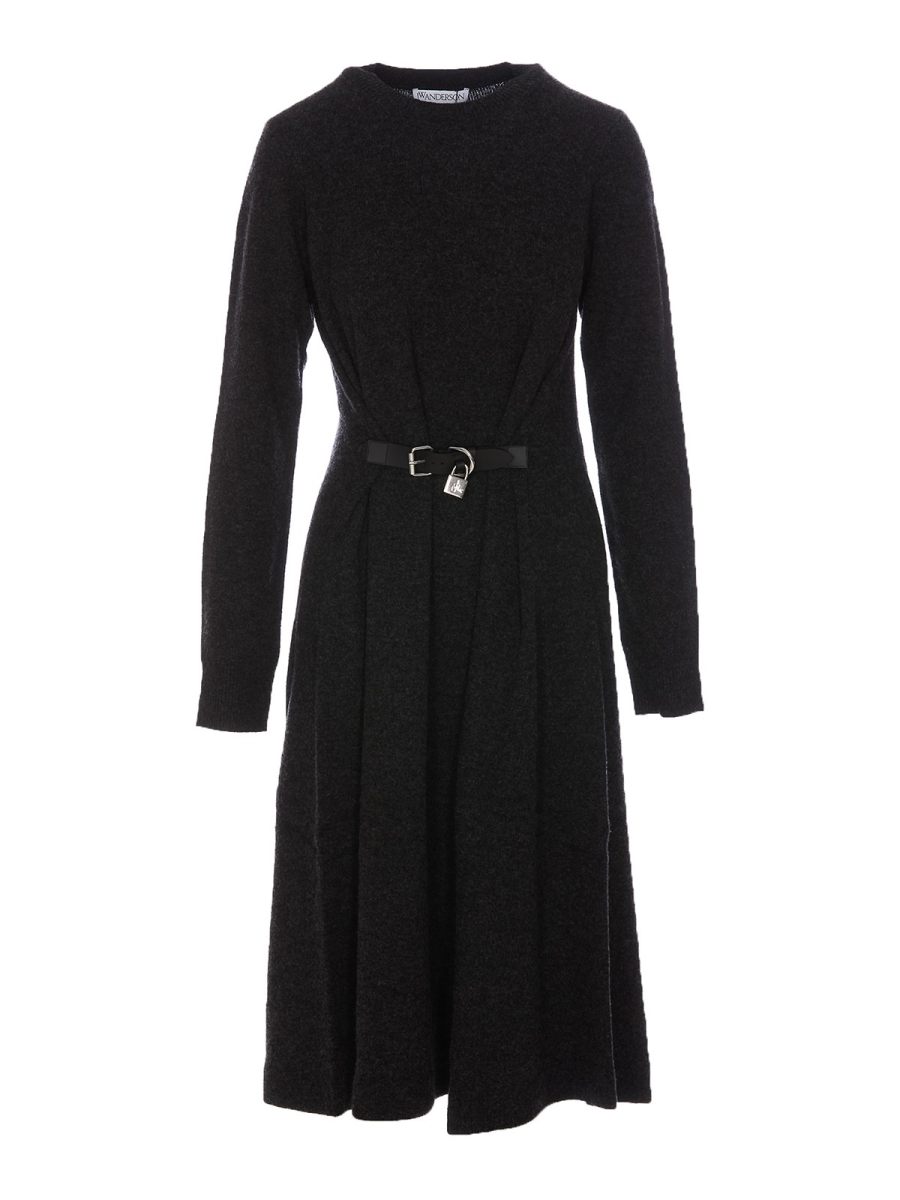 J. W. Anderson Robe Au Genou - Gris