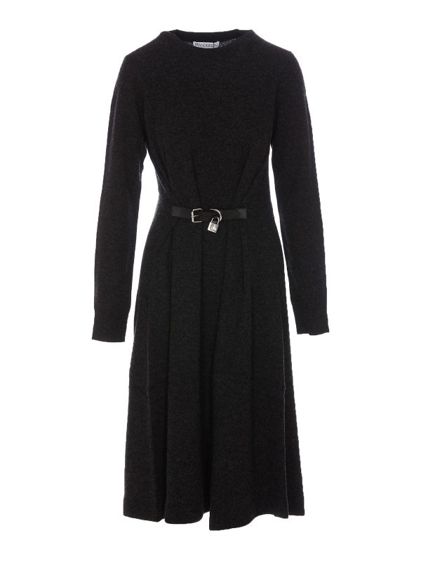 J. W. Anderson Robe Au Genou - Gris