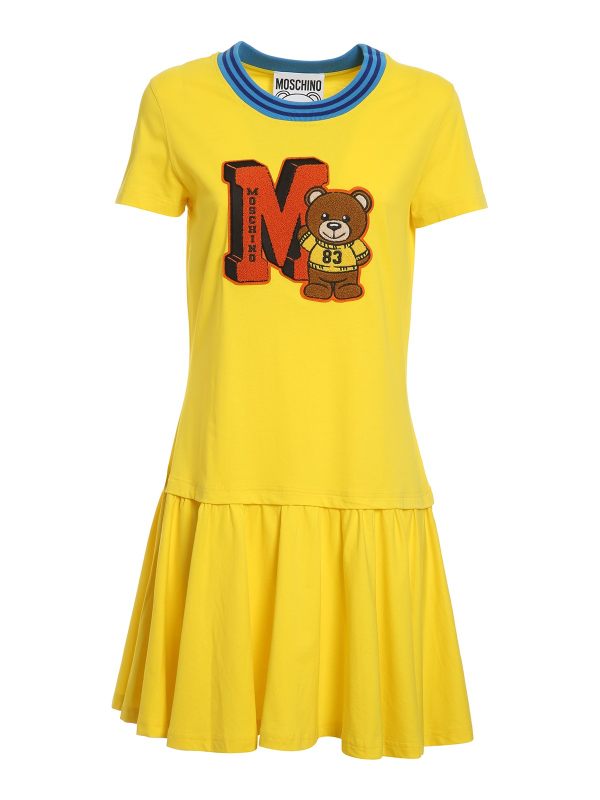 Moschino Robe Courte - Varsity Teddy Bear