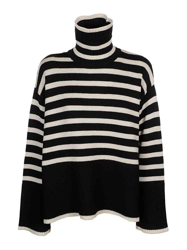 Toteme Pull Col Bateau - Noir