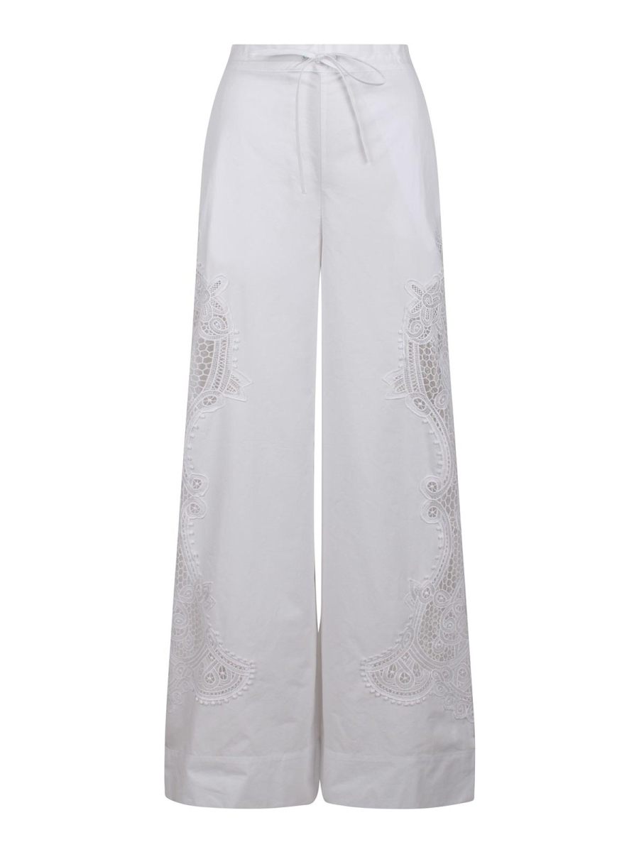 Essentiel Antwerp Pantalons Décontractés - Blanc