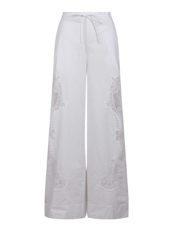 Essentiel Antwerp Pantalons Décontractés - Blanc