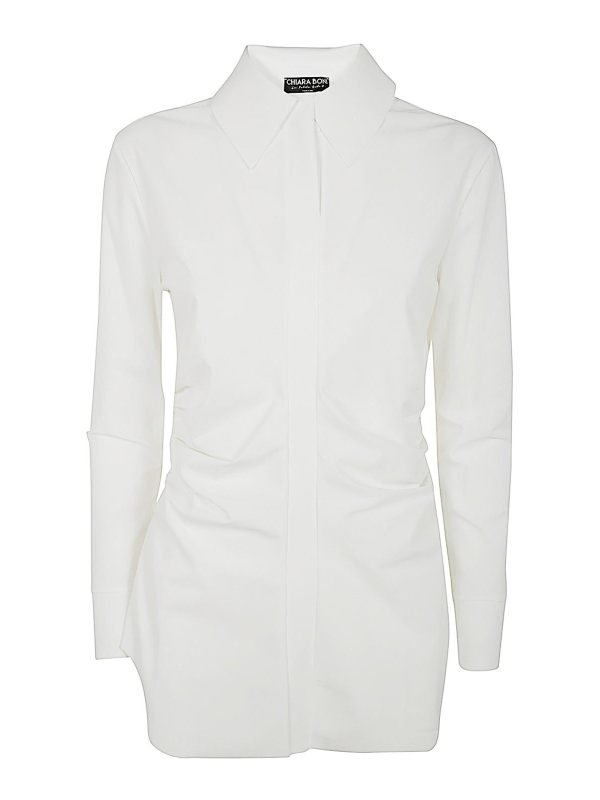 Chiara Boni La Petite Robe Chemise - Blanc
