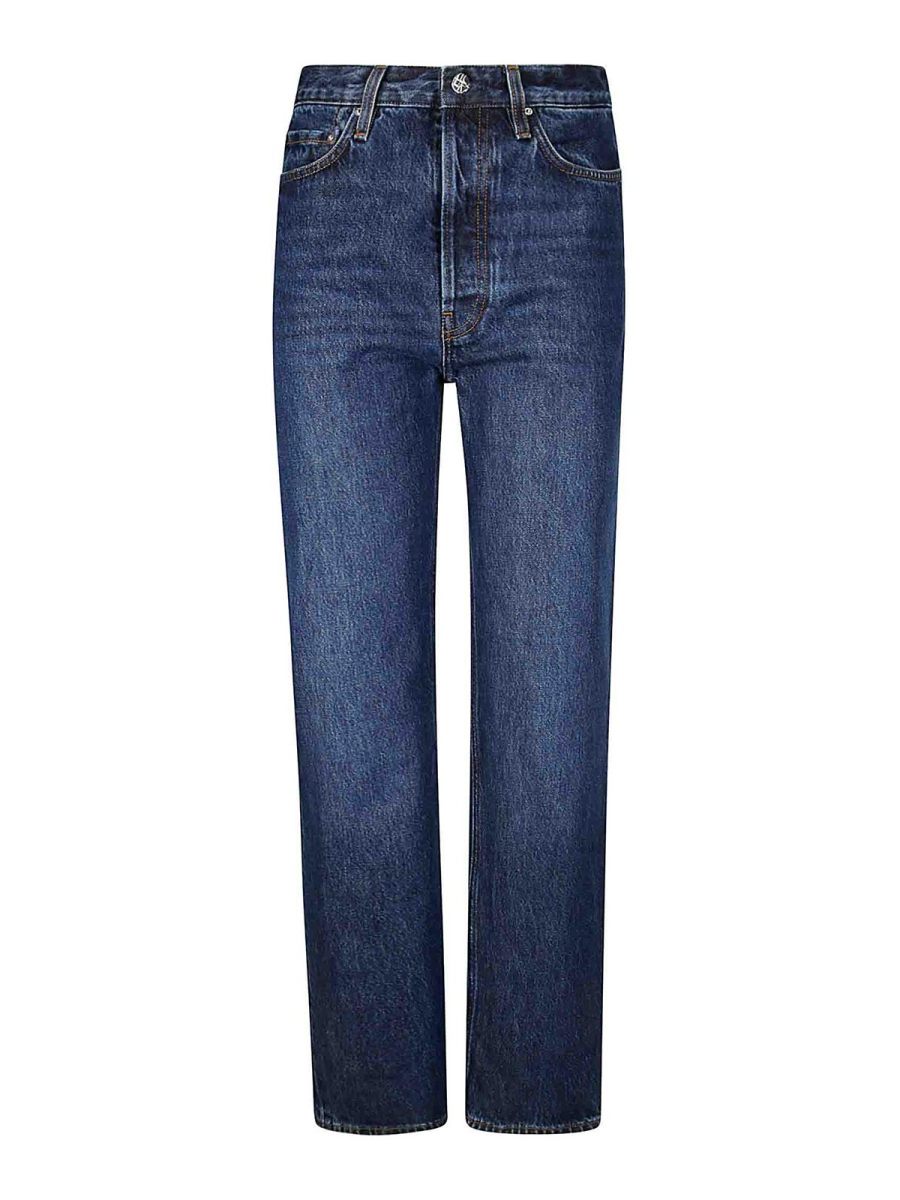 Toteme Jean Bootcut - Bleu Foncé