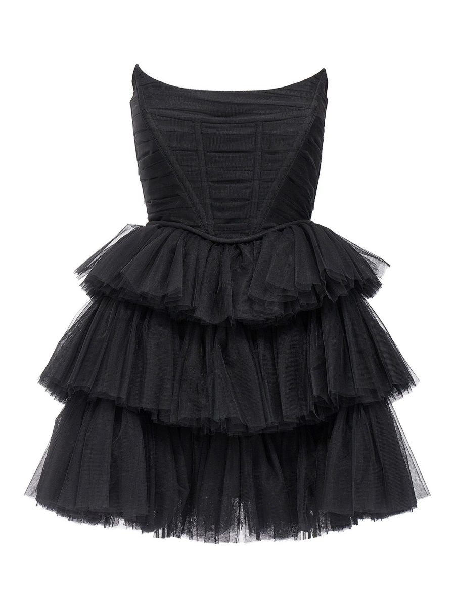 19:13 Dresscode Robe Au Genou - Noir