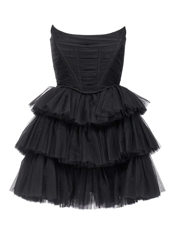 19:13 Dresscode Robe Au Genou - Noir