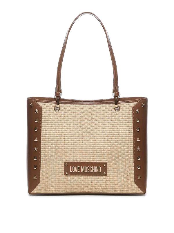 Love Moschino Sac Cabas - Beig