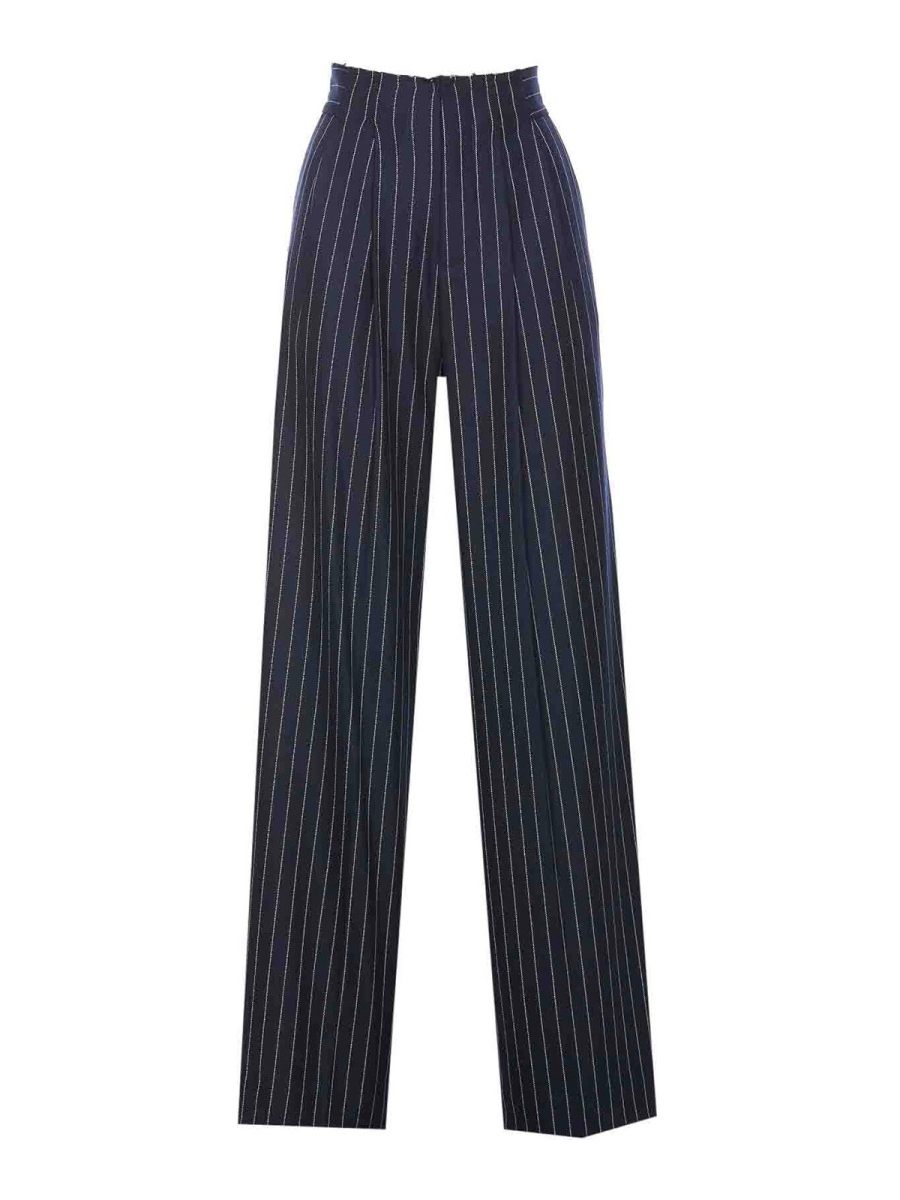 Mar De Margaritas Pantalons Décontractés - Bleu
