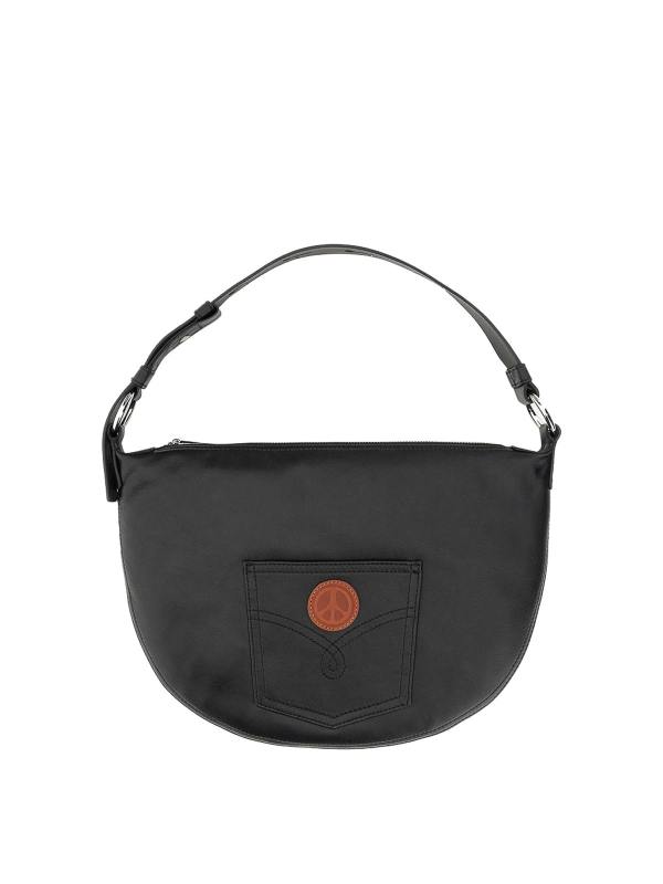 Moschino Jeans Sac Bandoulière - Noir