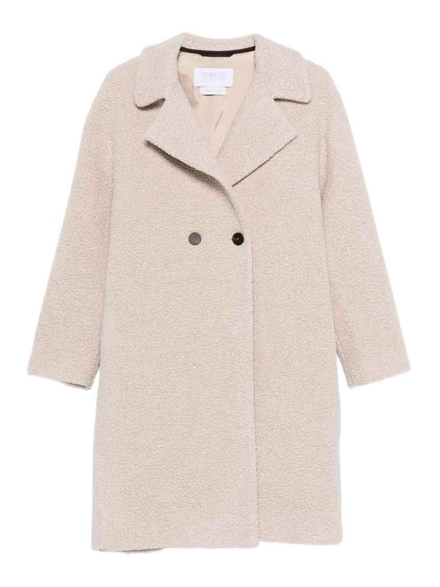 Harris Wharf London Manteau Court - Beige