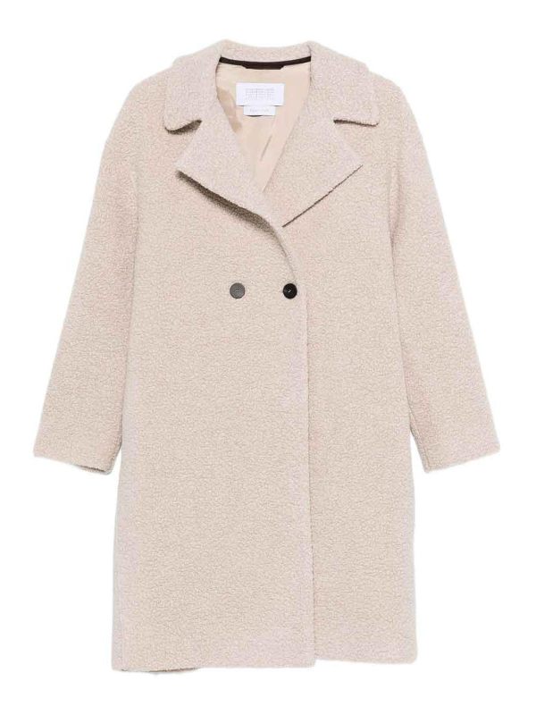 Harris Wharf London Manteau Court - Beige