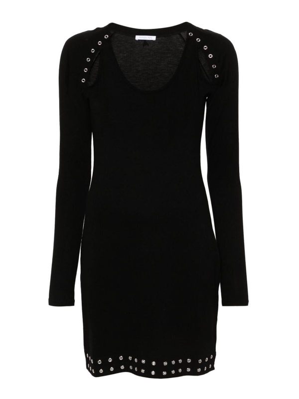 Patrizia Pepe Robe Au Genou - Noir