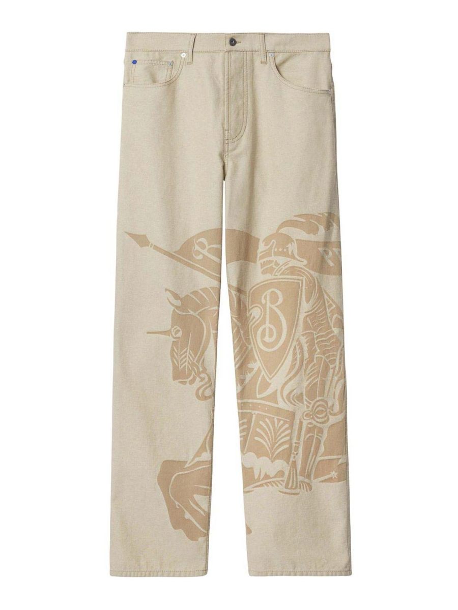 Burberry Pantalons Décontractés - Beige