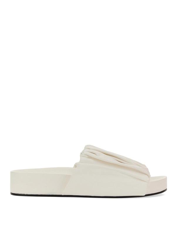 Jil Sander Sandales - Blanc