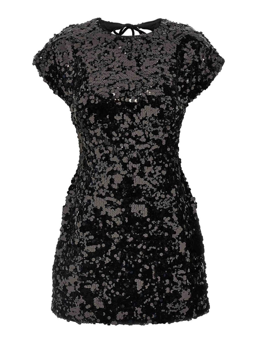 Ganni Robe Courte - Noir
