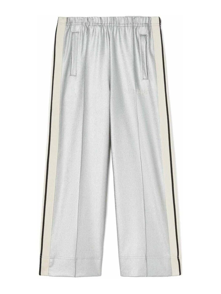 Palm Angels Pantalons Décontractés - Blanc