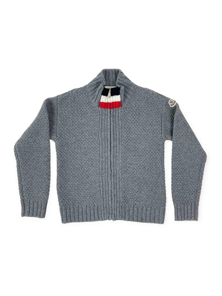 Moncler Jr Cardigan - Gris