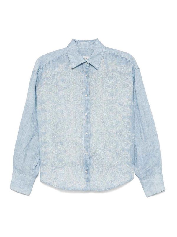 Ermanno Firenze Chemise - Bleu