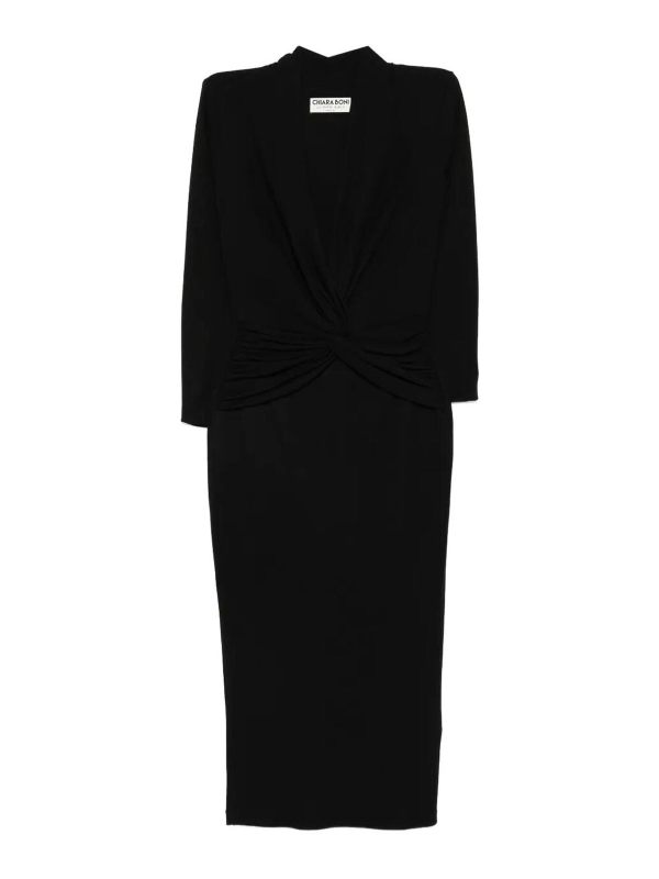 Chiara Boni La Petite Robe Robe Au Genou - Noir