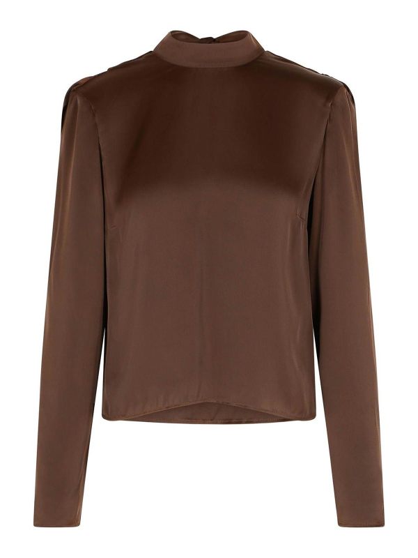 Rotate Birger Christensen Blouse - Marron