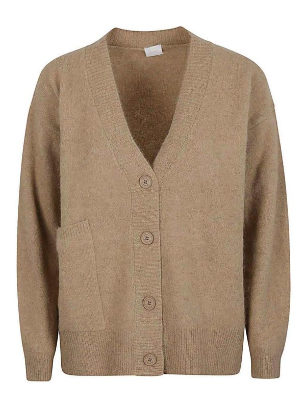 C. T. Plage Cardigan - Camel