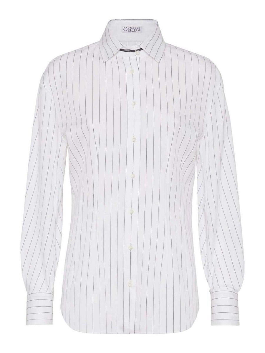 Brunello Cucinelli Chemise - Blanc