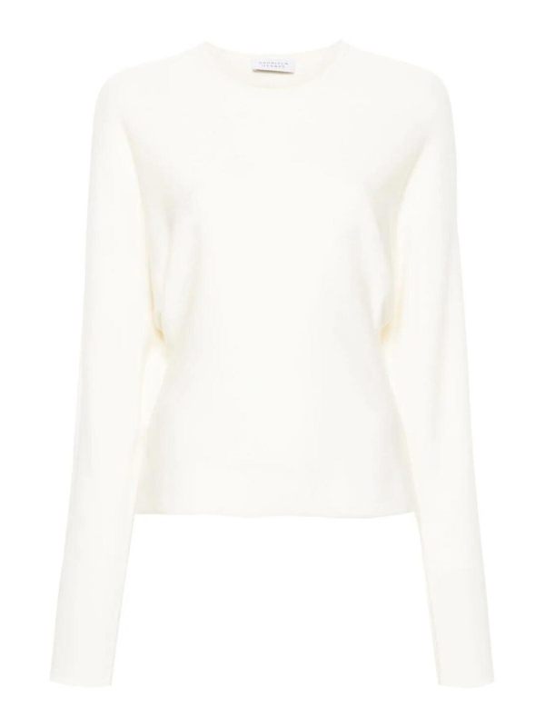 Gabriela Hearst Pull Col Rond - Blanc