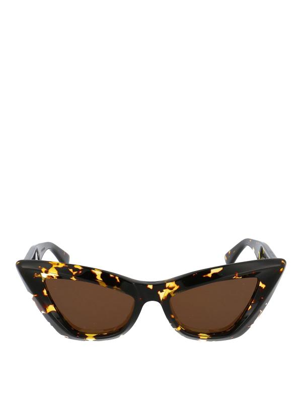 Bottega Veneta Lunettes De Soleil - Marron