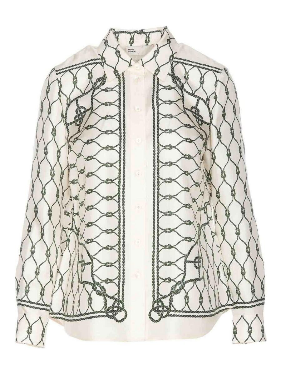 Tory Burch Chemise - Blanc