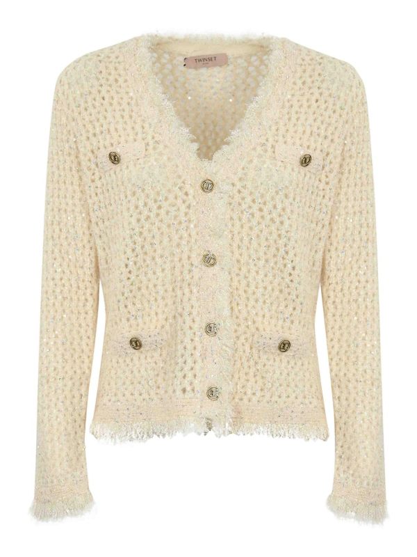 Twinset Veste Casual - Blanc