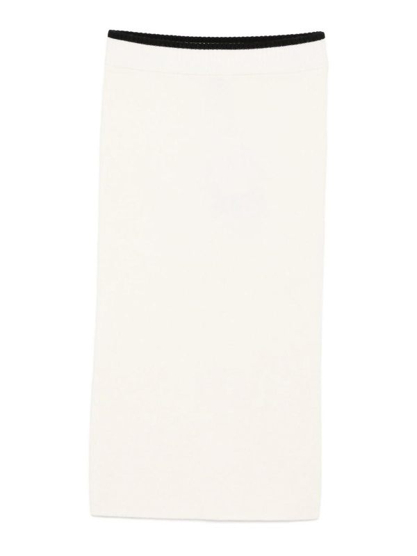 Pinko Jupe Midi - Blanc