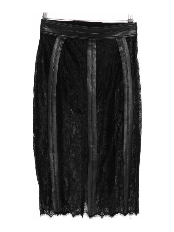 Elisabetta Franchi Jupe Midi - Noir