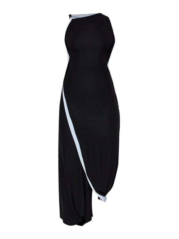 Victoria Beckham Robe Au Genou - Bleu Clair