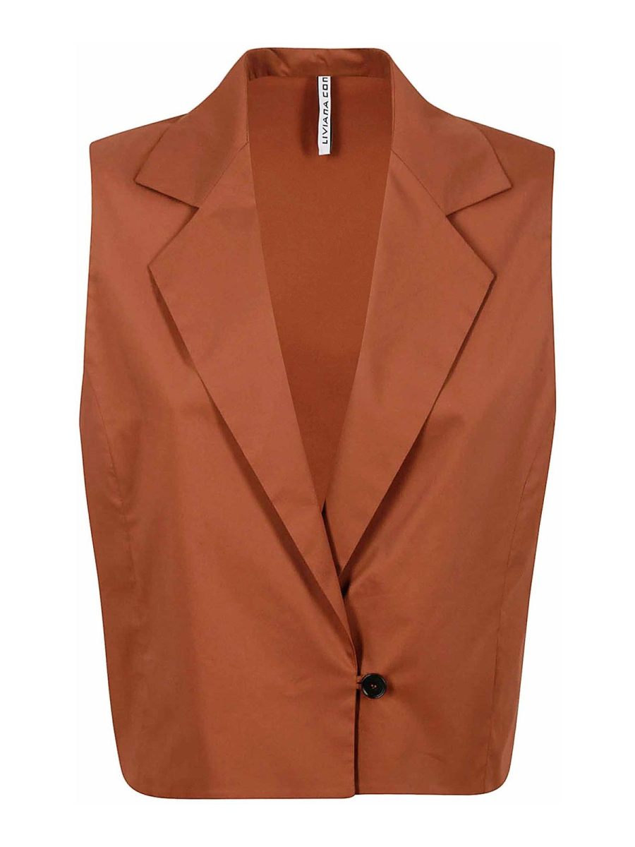 Liviana Conti Gilet - Marron