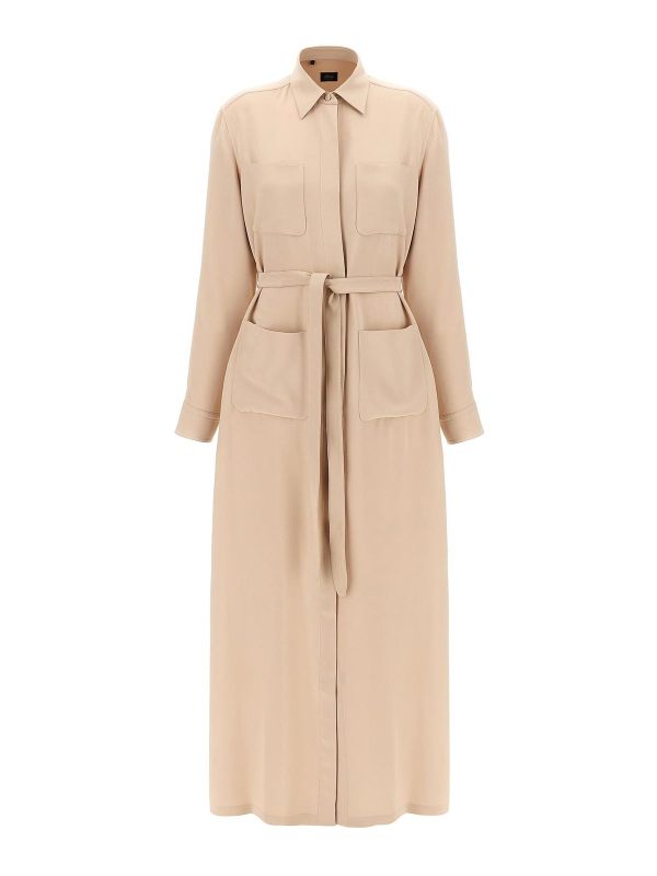 Brioni Robe Au Genou - Couleur Chair