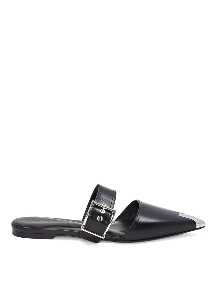 Alexander Mcqueen Mules - Noir