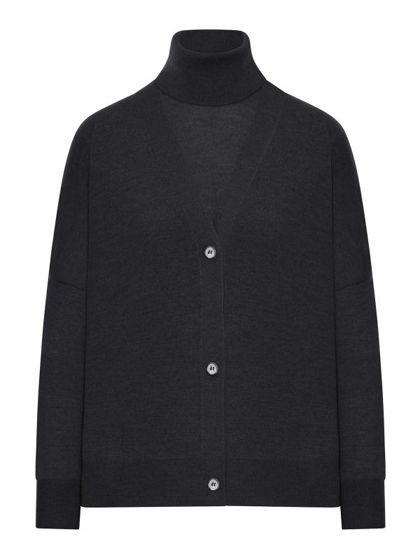 Gran Sasso Pull Col Rond - Noir