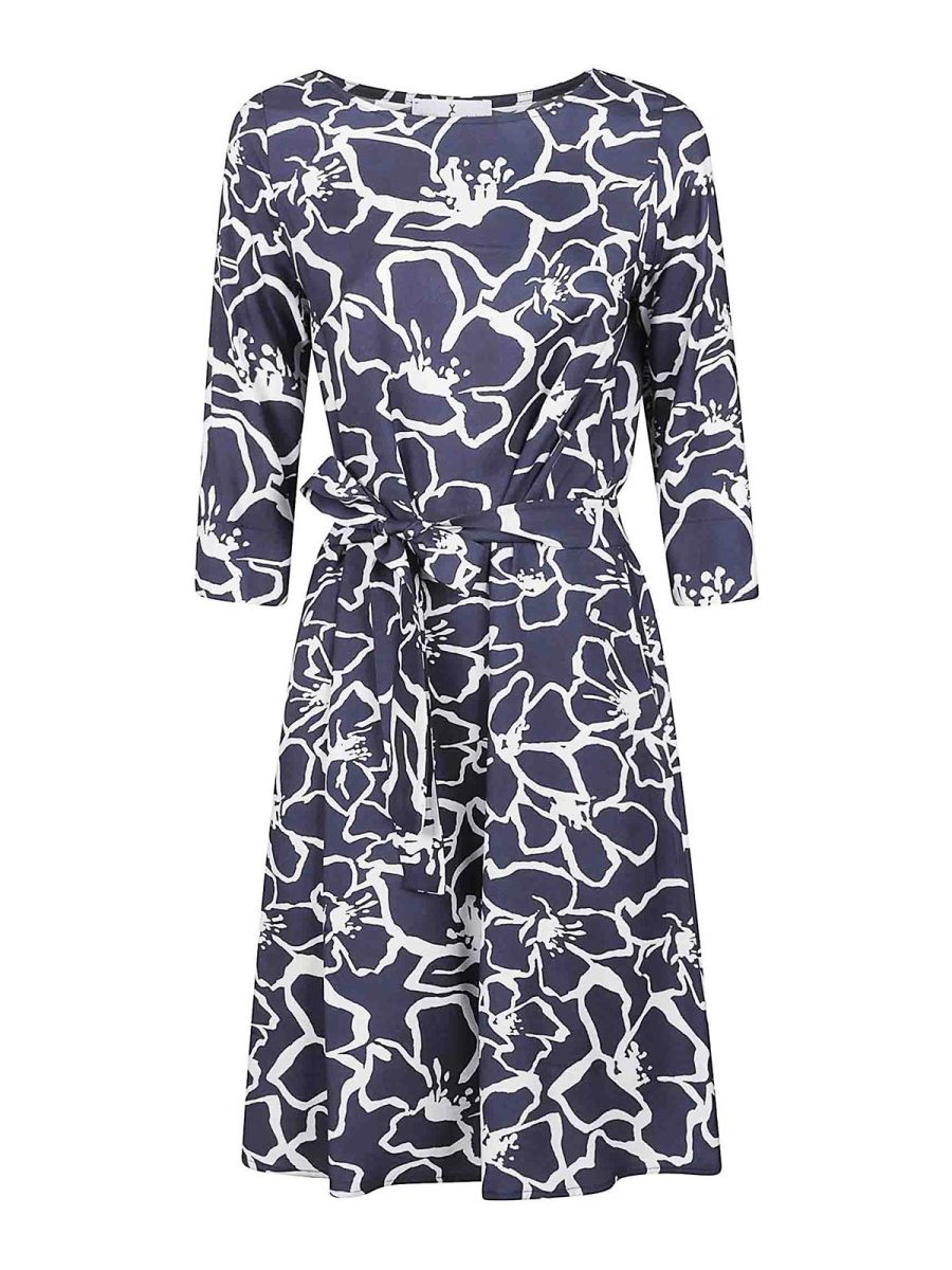 Whyci Robe Au Genou - Blanc