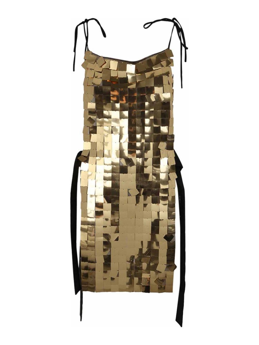 Maria Calderara Robe De Cocktail - Argent