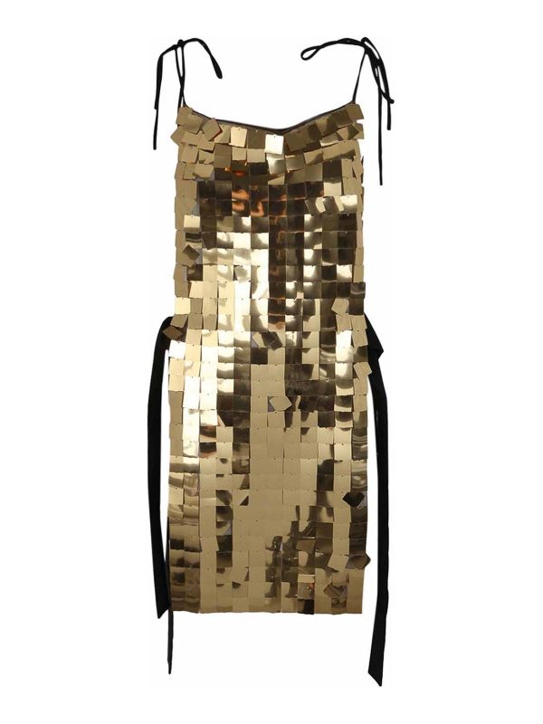 Maria Calderara Robe De Cocktail - Argent