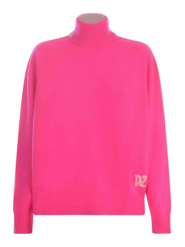 Dsquared2 Pull Col Roulé - Multicolore