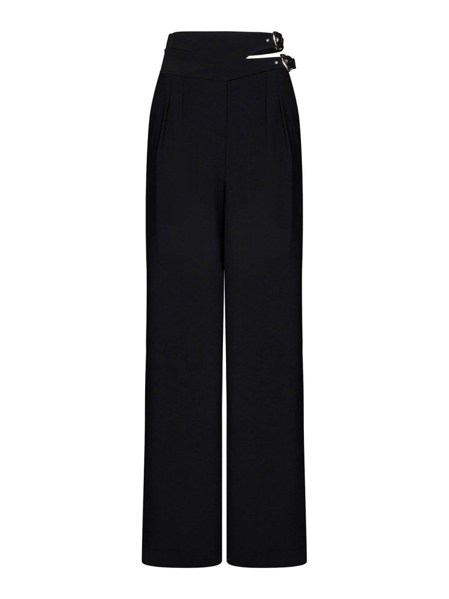 Alberta Ferretti Pantalons Décontractés - Noir