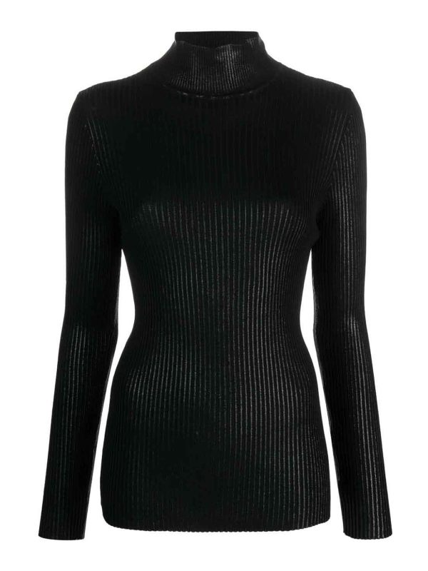 Alberta Ferretti Pull Col Bateau - Noir