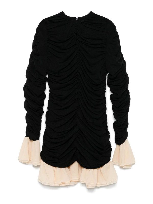 Rotate Birger Christensen Robe Courte - Noir